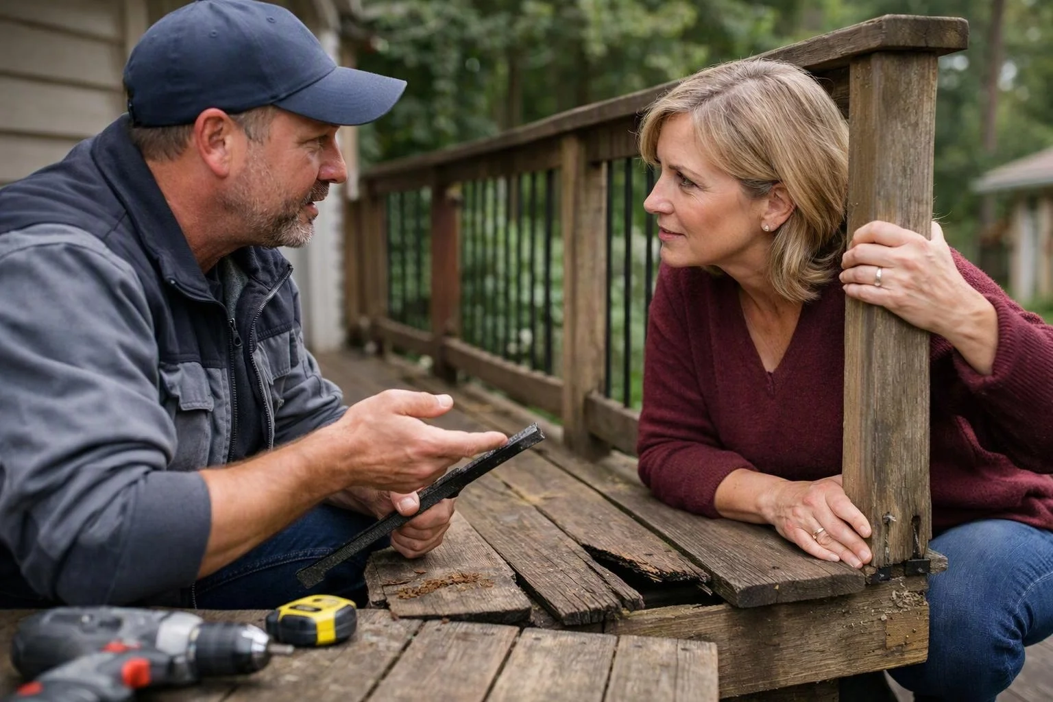 Deck Warning Signs You Shouldn't Dismiss as Cosmetic Wear