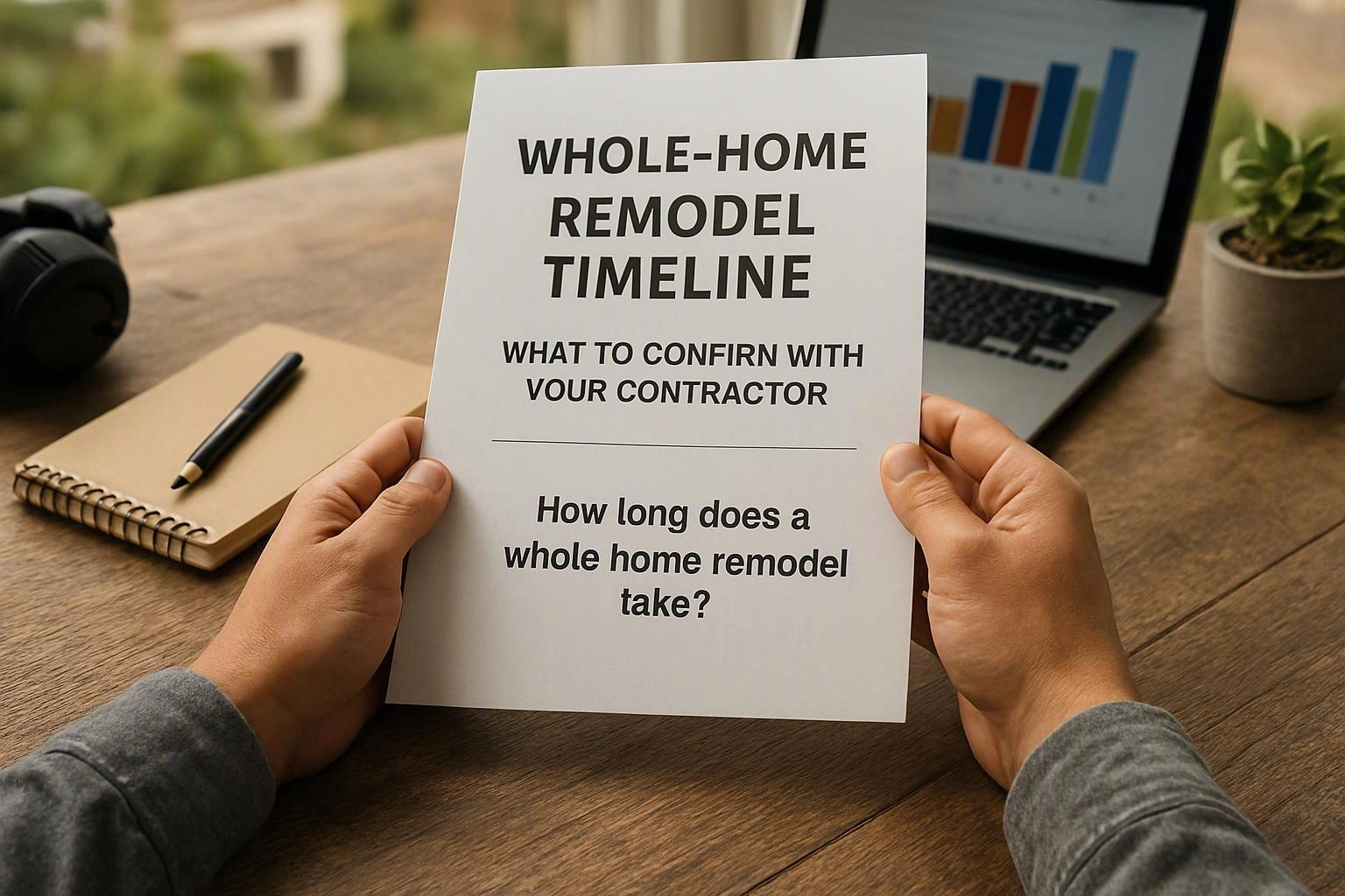 Whole-Home Remodel Timeline: What to Confirm With Your Contractor